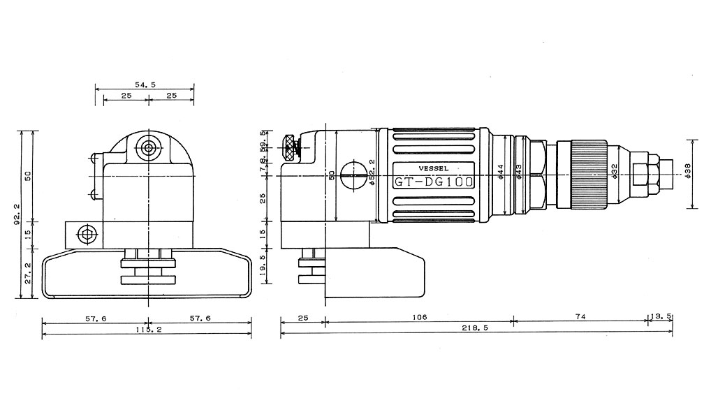 エアーディスクグラインダー No.GT-DG100 | 製品情報 | 株式会社ベッセル